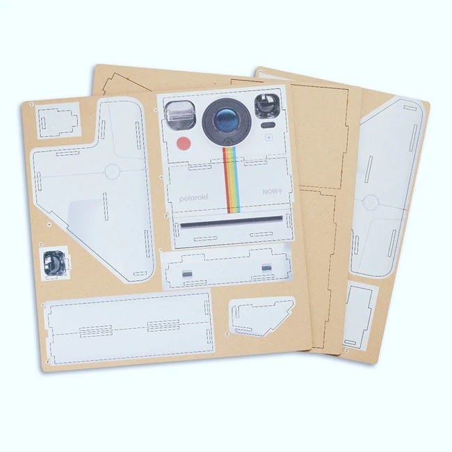 MUSTARD POLAROID DIY PEN POT