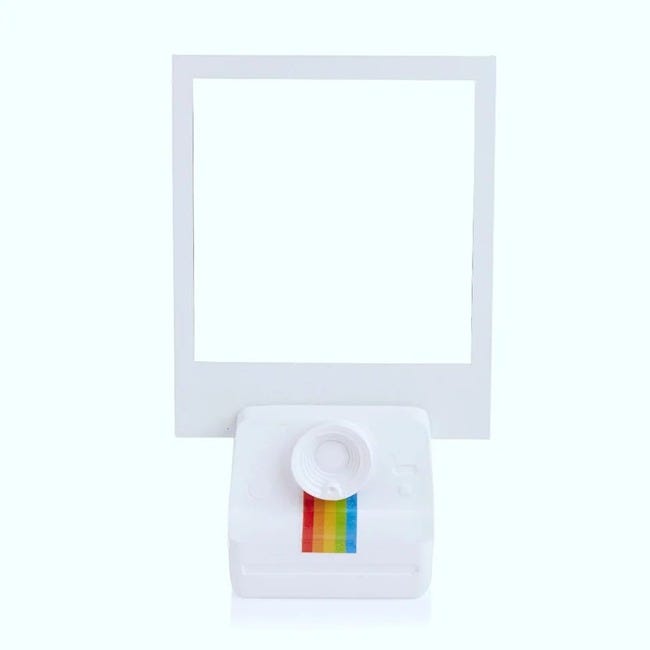 MUSTARD POLAROID PHOTO HOLDERS SET