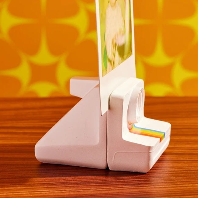 MUSTARD POLAROID PHOTO HOLDERS SET