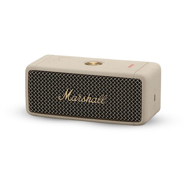 MARSHALL EMBERTON II PORTABLE SPEAKER CREAM 1006787
