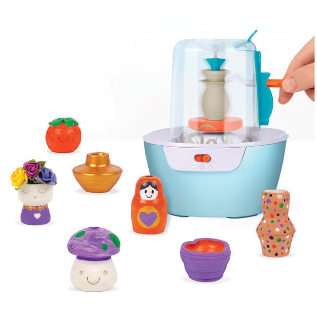 MAKE IT REAL MINI POTTERY STUDIO DELUXE SET