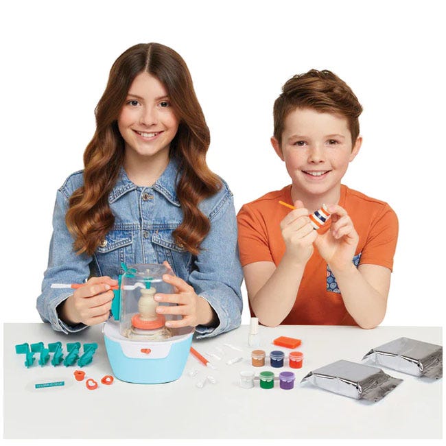 MAKE IT REAL MINI POTTERY STUDIO DELUXE SET