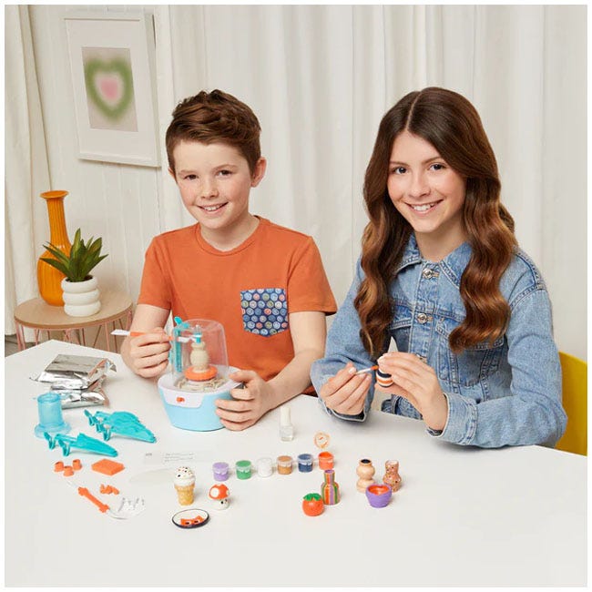 MAKE IT REAL MINI POTTERY STUDIO DELUXE SET