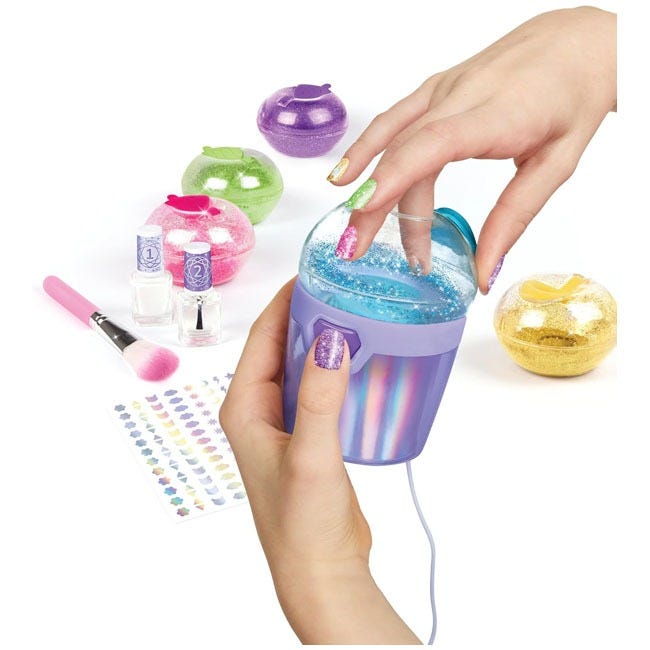MAKE IT REAL PARTY NAILS GLITTER NAIL STUDIO DESIGN SET