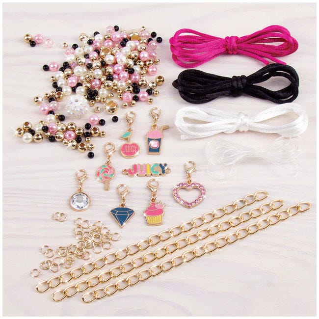JUICY COUTURE MINI PINK AND PRECIOUS BRACELETS