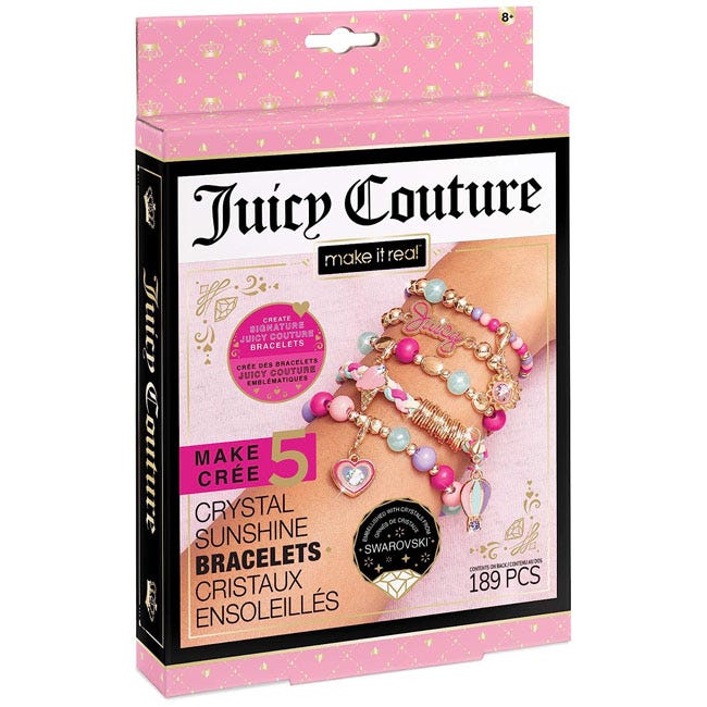 JUICY COUTURE CRYSTAL SUNSHINE BRACELETS MAKING KIT