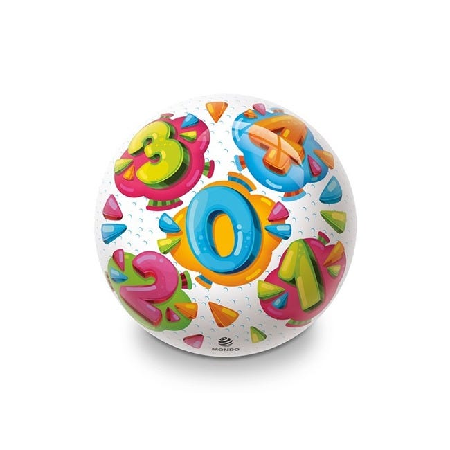 MONDO BIO BALL NUMBERS 23CM