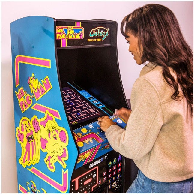 ARCADE1UP PAC MANIA LEGACY 14 IN 1 WIFI ENABLED ARCADE