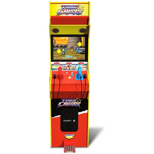ARCADE1UP TIME CRISIS DELUXE ARCADE MACHINE