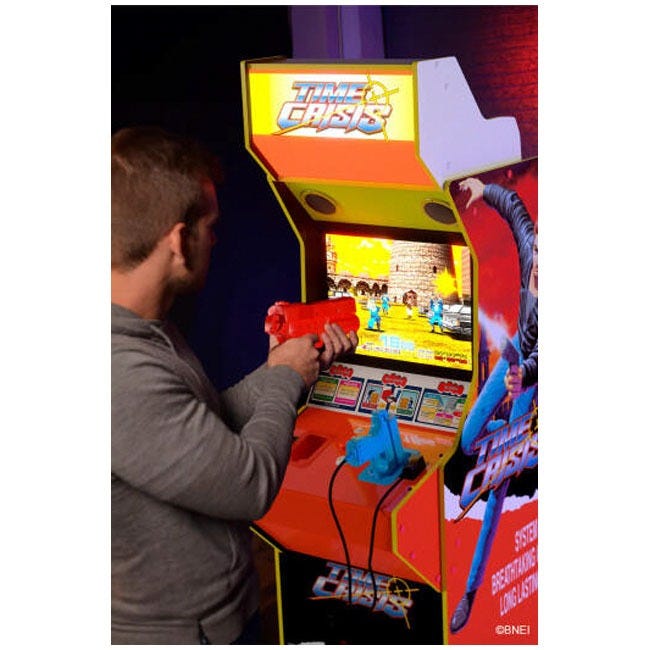 ARCADE1UP TIME CRISIS DELUXE ARCADE MACHINE