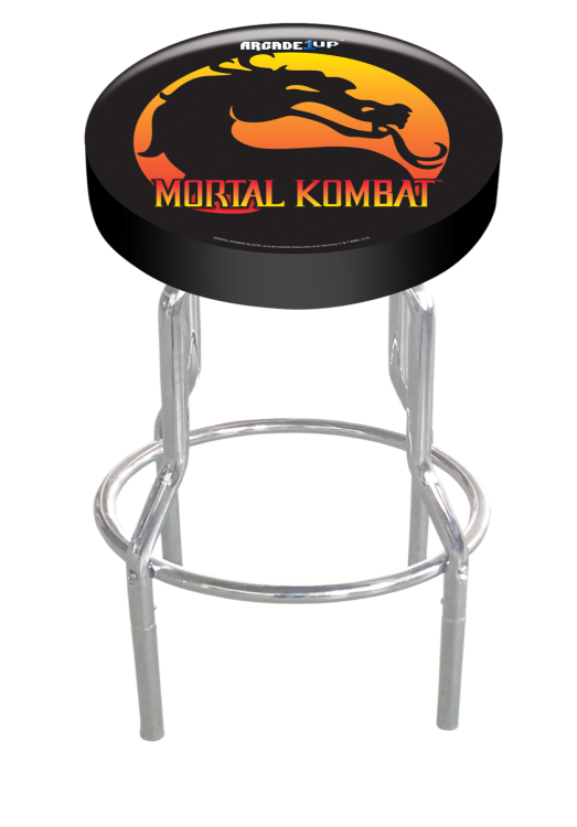 ARCADE1UP MORTAL KOMBAT LIC RIS LIGHTUP MARQ STOOL