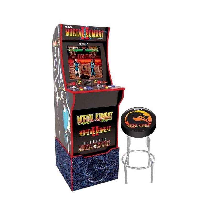 ARCADE1UP MORTAL KOMBAT LIC RIS LIGHTUP MARQ STOOL