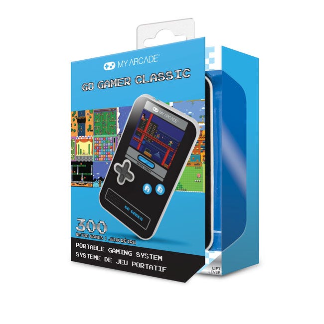 MY ARCADE GO GAMER CLASSIC-BLACK/BLUE