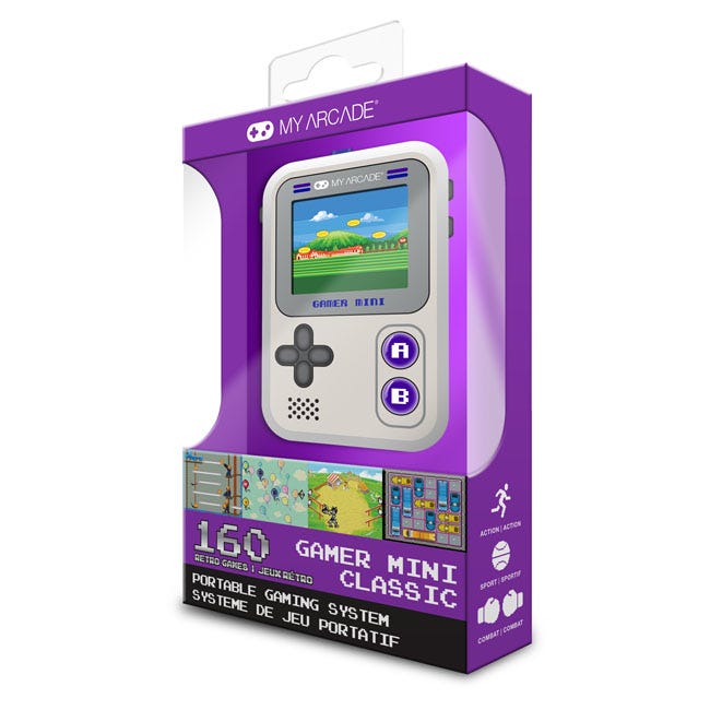 MY ARCADE GAMER MINI CLASSIC-PURPLE
