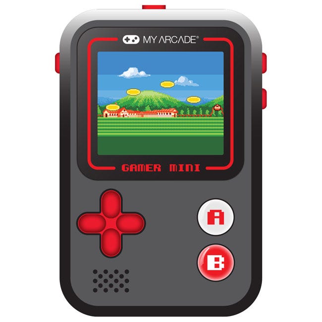 MY ARCADE GAMER MINI CLASSIC-RED