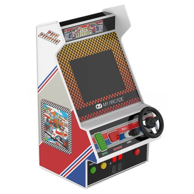 MY ARCADE RACING PLAYER POLE POSITION PORTABLE RETRO