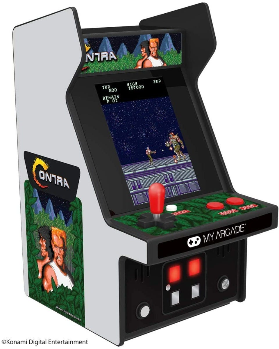 MY ARCADE 6.75IN COLLECTIBLE RETRO CONTRA PLAYER