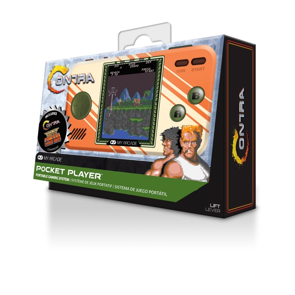 MY ARCADE CONTRA POCKET PLAYER