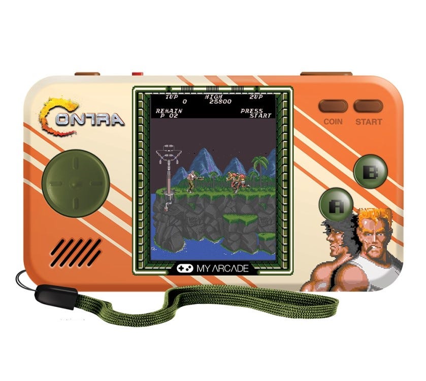 MY ARCADE CONTRA POCKET PLAYER