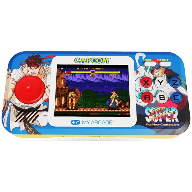 MY ARCADE SUPER STREET FIGHTER II POCKET PLAYER 2 GAMES IN 1