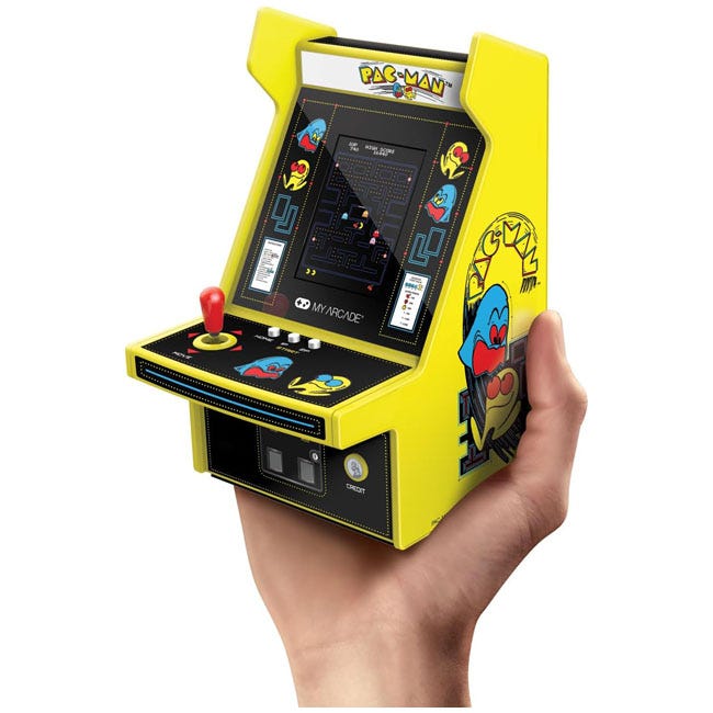 MY ARCADE PACMAN MICRO PLAYER PRO PORTABLE RETRO ARCADE