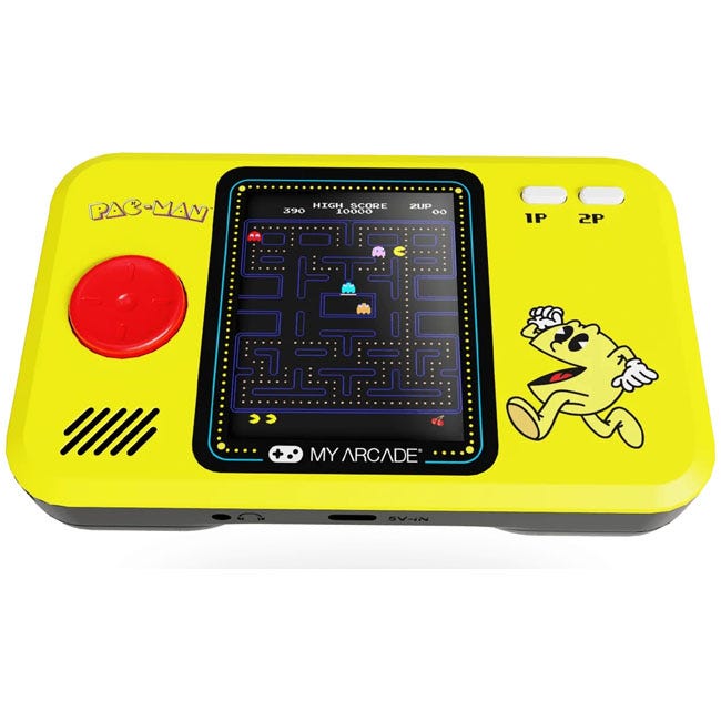 MY ARCADE PACMAN POCKET PLAYER PRO 2.75IN ERGONOMIC DESIGN