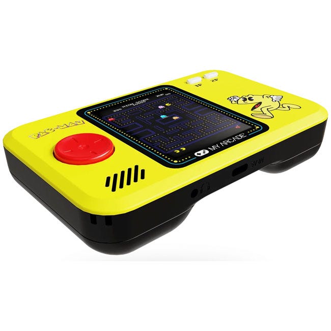 MY ARCADE PACMAN POCKET PLAYER PRO 2.75IN ERGONOMIC DESIGN