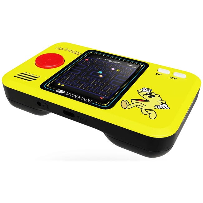 MY ARCADE PACMAN POCKET PLAYER PRO 2.75IN ERGONOMIC DESIGN