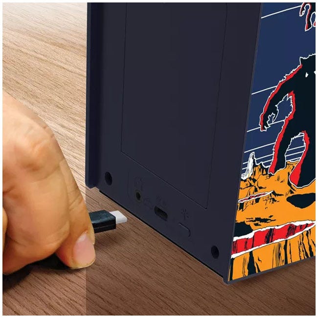 MY ARCADE MICRO PLAYER 6.7IN SPACE INVADERS RETRO ARCADE BLU