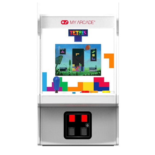 MY ARCADE TETRIS MICRO PLAYER PRO PORTABLE RETRO ARCADE