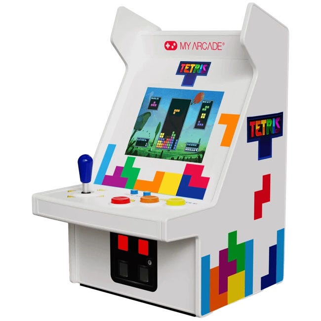 MY ARCADE TETRIS MICRO PLAYER PRO PORTABLE RETRO ARCADE