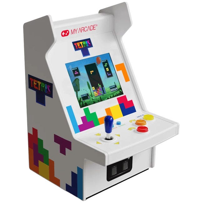 MY ARCADE TETRIS MICRO PLAYER PRO PORTABLE RETRO ARCADE