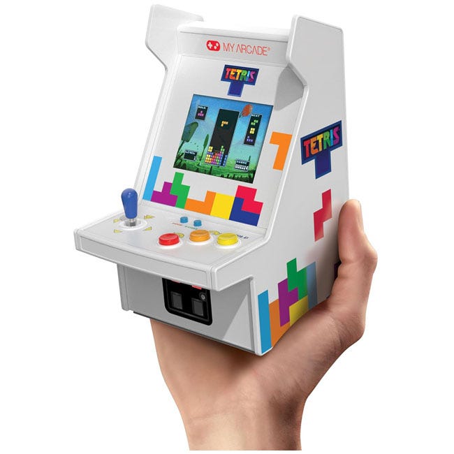 MY ARCADE TETRIS MICRO PLAYER PRO PORTABLE RETRO ARCADE