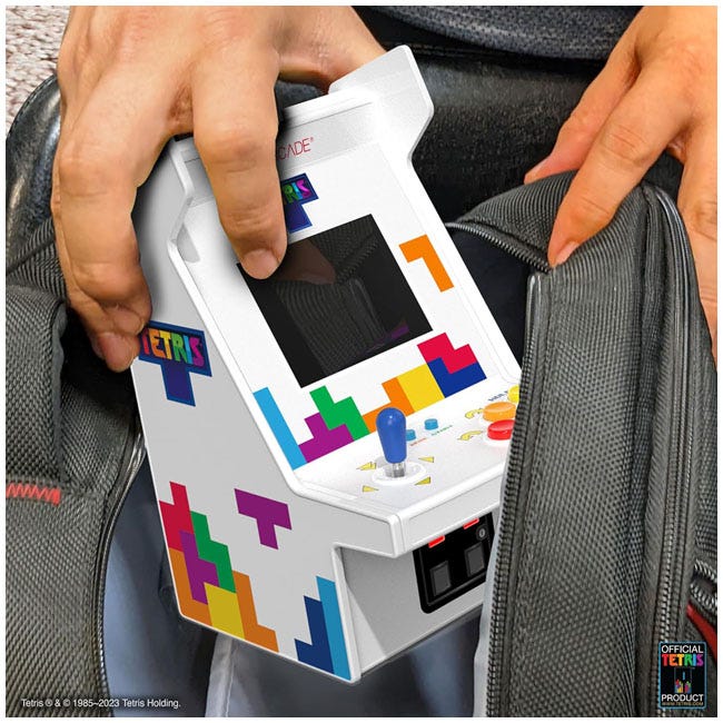 MY ARCADE TETRIS MICRO PLAYER PRO PORTABLE RETRO ARCADE