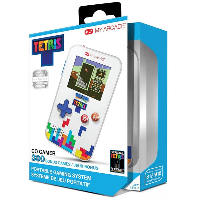 MY ARCADE TETRIS GO GAMER CLASSIC HANDHELD (301 GAMES IN 1)