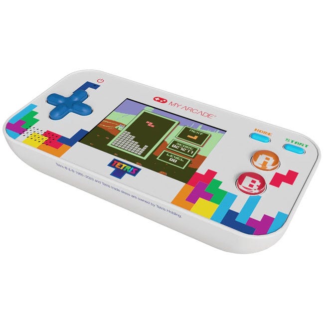MY ARCADE TETRIS GAMER V CLASSIC HANDHELD (201 GAMES IN 1)