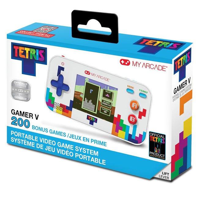 MY ARCADE TETRIS GAMER V CLASSIC HANDHELD (201 GAMES IN 1)
