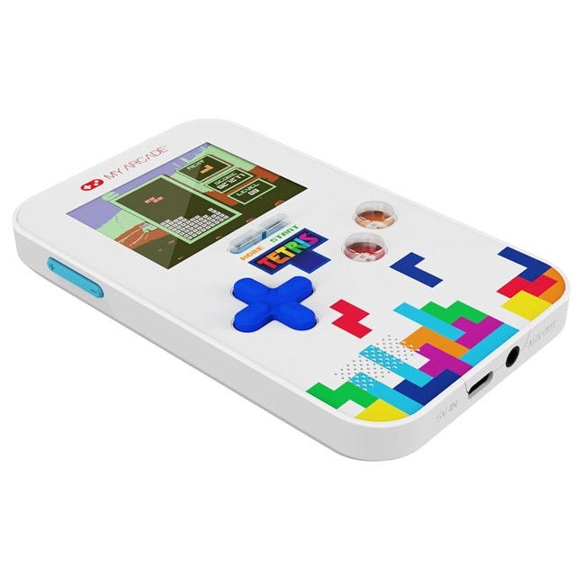MY ARCADE GO GAMER TRAVEL CASE TETRIS PORTABLE GAMING SYSTEM