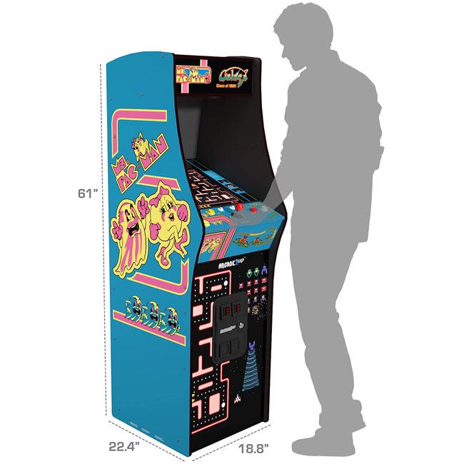 ARCADE 1UP CLASS OF 81 DELUXE ARCADE MACHINE