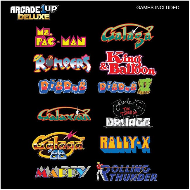 ARCADE 1UP CLASS OF 81 DELUXE ARCADE MACHINE