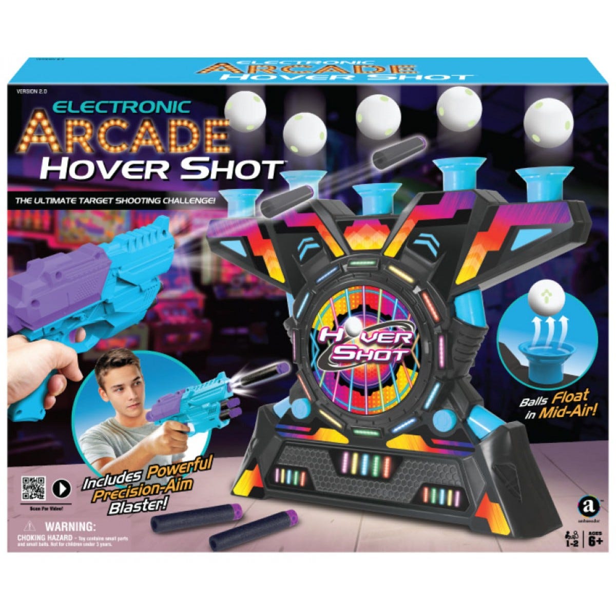 MERCHANT AMBASSADOR ELECTRONIC ARCADE NEON SERIES HOVER SHOT