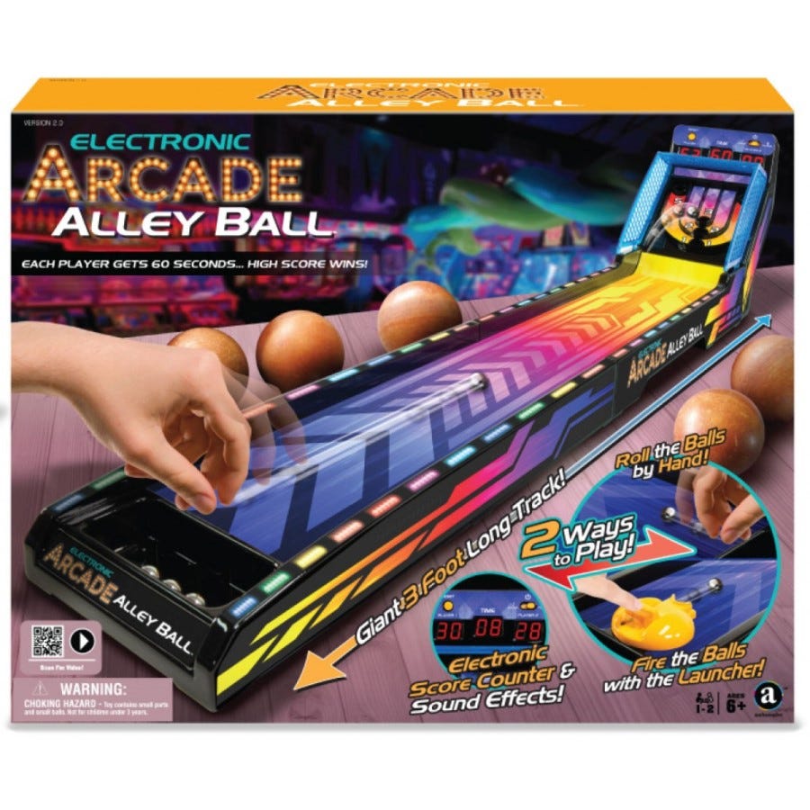 MERCHANT AMBASSADOR ELECTRONIC ARCADE ALLEY-BALL