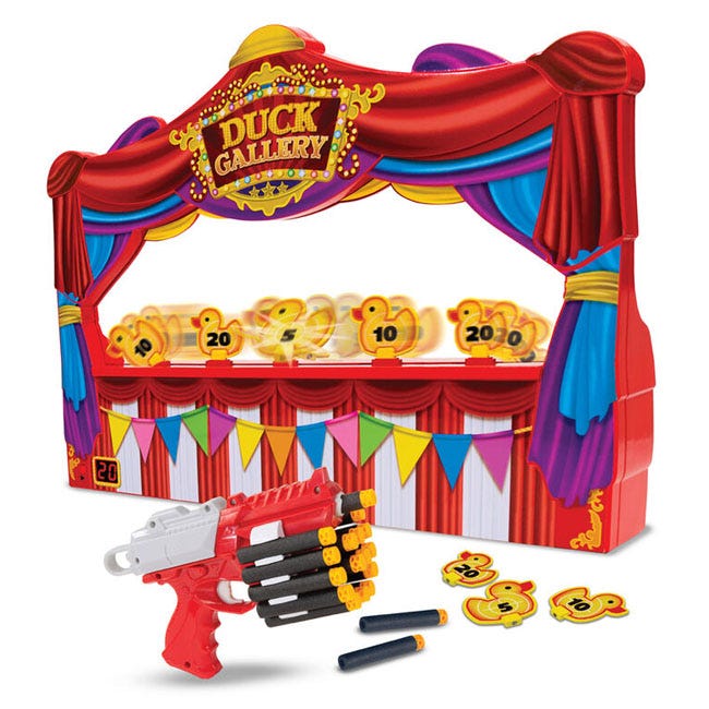 MERCHANT AMBASSADOR ELECTRONIC ARCADE DUCK SHOOTING GALLERY