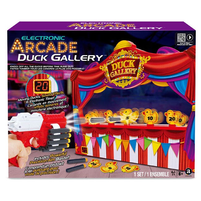 MERCHANT AMBASSADOR ELECTRONIC ARCADE DUCK SHOOTING GALLERY