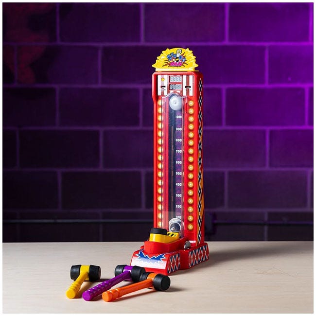 MERCHANT AMBASSADOR ELECTRONIC STRONGMAN ARCADE GAME