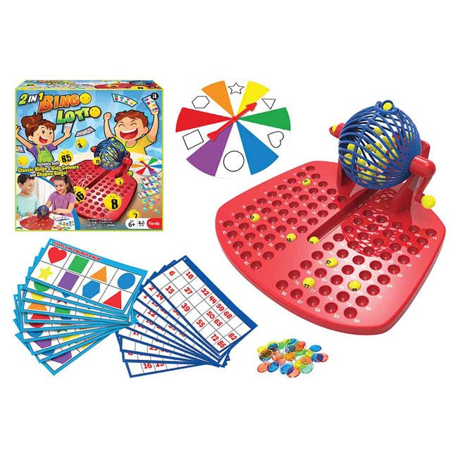 MERCHANT AMBASSADOR 2-IN-1 BINGO/LOTTO GAME