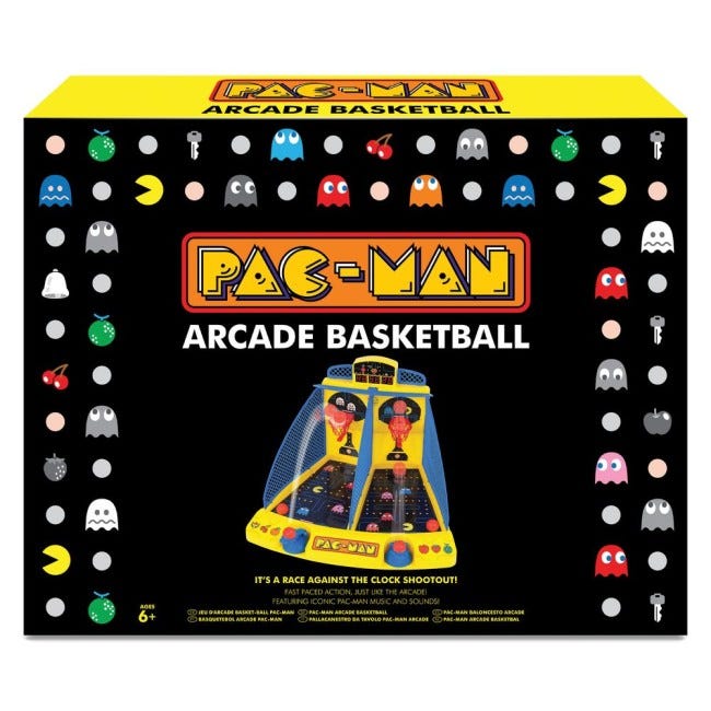 MERCHANT AMBASSADOR PAC-MAN BASKETBALL ARCADE GAME