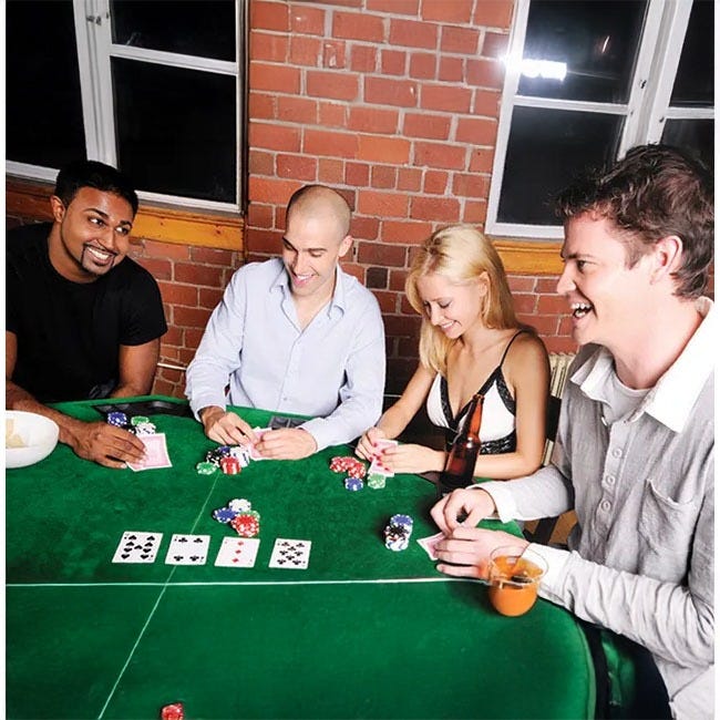 MERCHANT AMBASSADOR 2 DECKS PLAYING CARDS AND 5 DICES