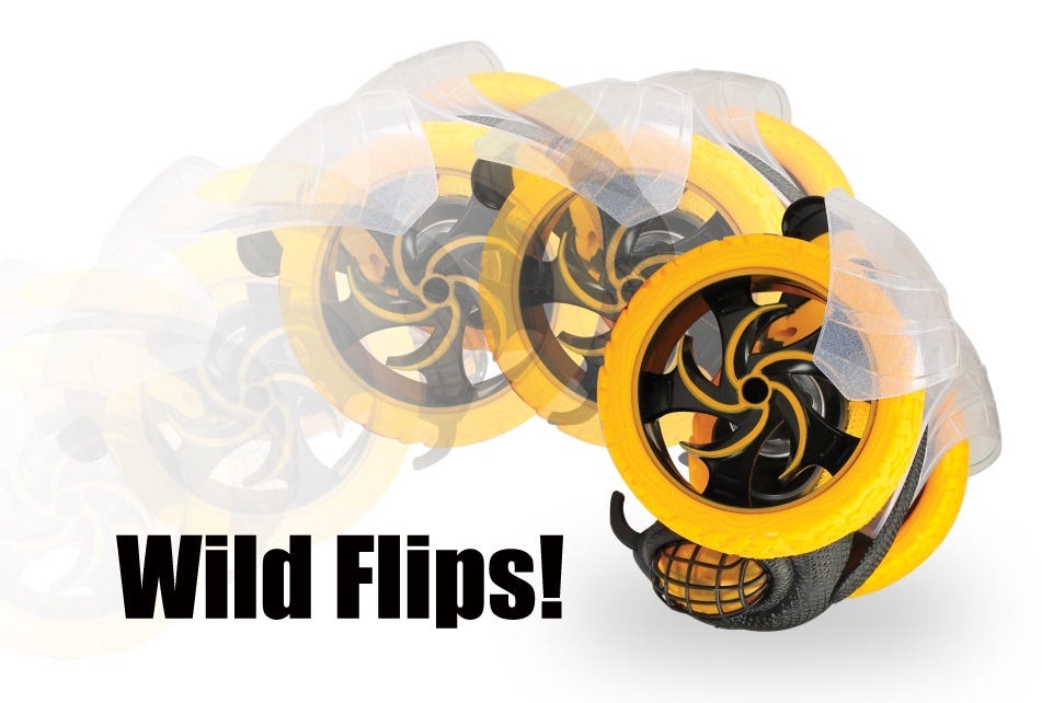 NEW BRIGHT REMOTE CONTROL - 1:10 TUMBLE BEE