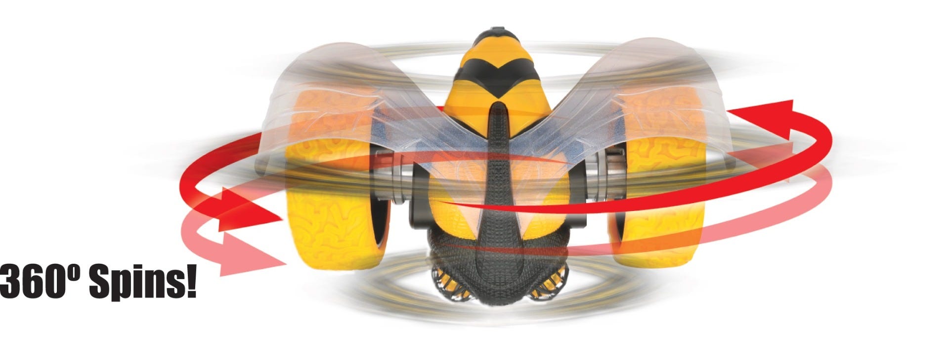 NEW BRIGHT REMOTE CONTROL - 1:10 TUMBLE BEE